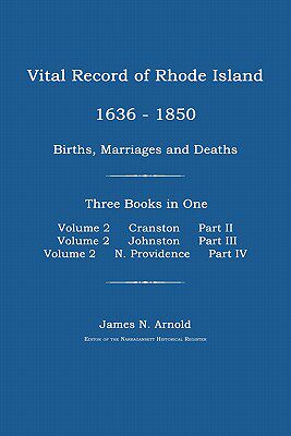 【预售】Vital Record of Rhode Island 1636-1850: Births...