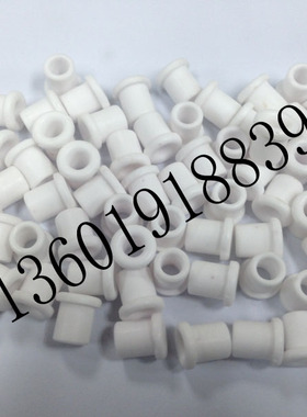 瓷眼白色瓷眼外径8MM高度10.5MM内径4MM