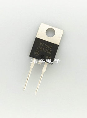 可配单  直插快恢复二极管 MUR8100E U8100E TO-220 全新热卖现货