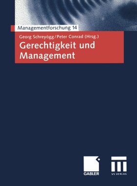【预售】Gerechtigkeit Und Management