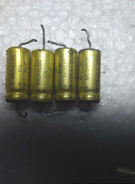 拆机 SIC-SAFCO 63V 15UF 金装 轴向发烧电容