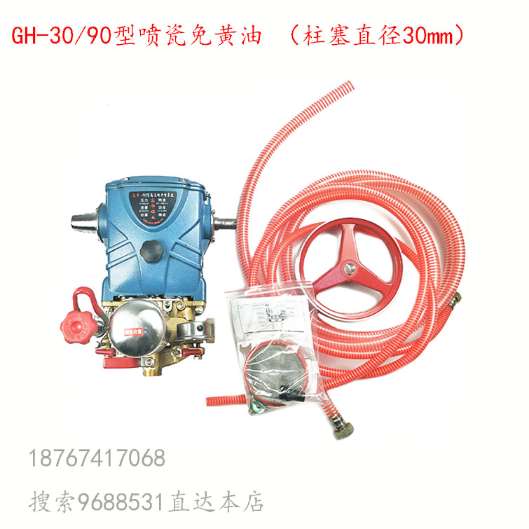 3060型三缸柱塞泵头打药机GHRS