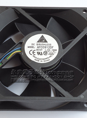 正品台达 AFC0912DF U7581 9032 12V 1.43A 机箱散热风扇