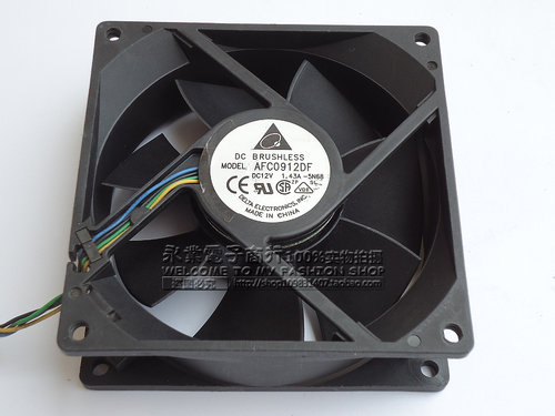 正品台达 AFC0912DF U7581 9032 12V 1.43A 机箱散热风扇