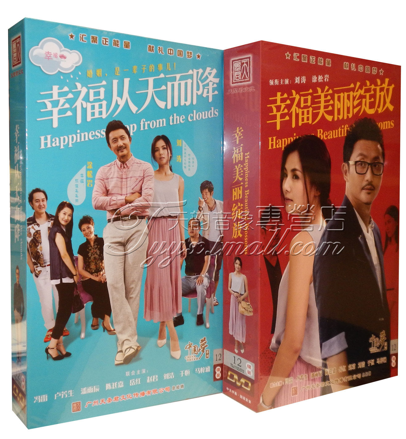 正版 幸福从天而降 幸福美丽绽放 珍藏版24dvd刘涛 涂松岩