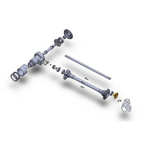 佳德兴无链车配件车架传动轴电动内变速相关定制