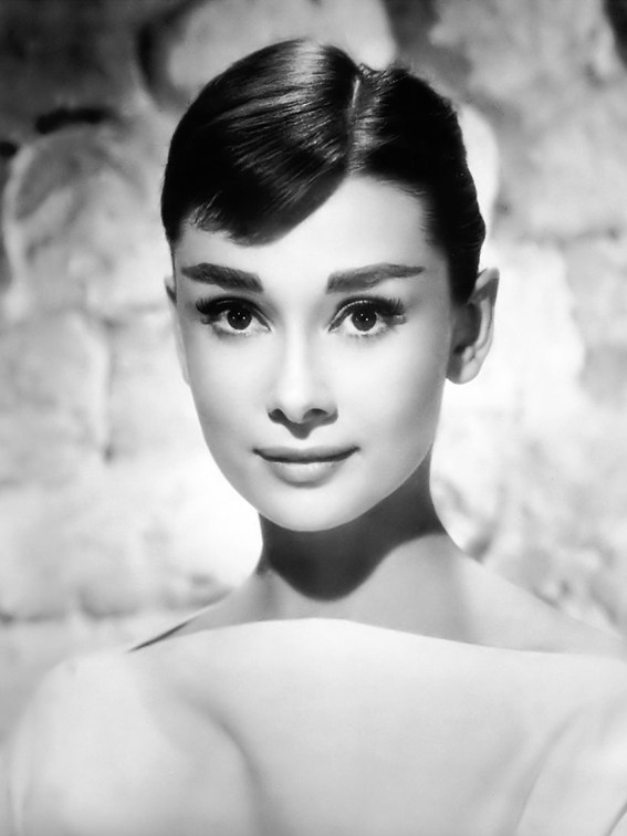 欧美明星海报奥黛丽赫本罗马假日复古怀旧海报装饰画挂画 n6601c