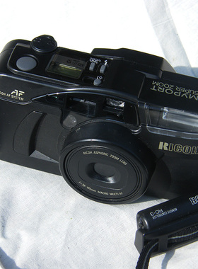 理光38-.5mm af全自动对焦135胶卷相机带无线自拍功能