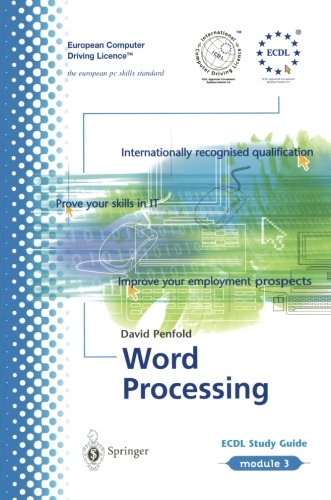 【预订】Ecdl Module 3: Word Processing: Ecdl...