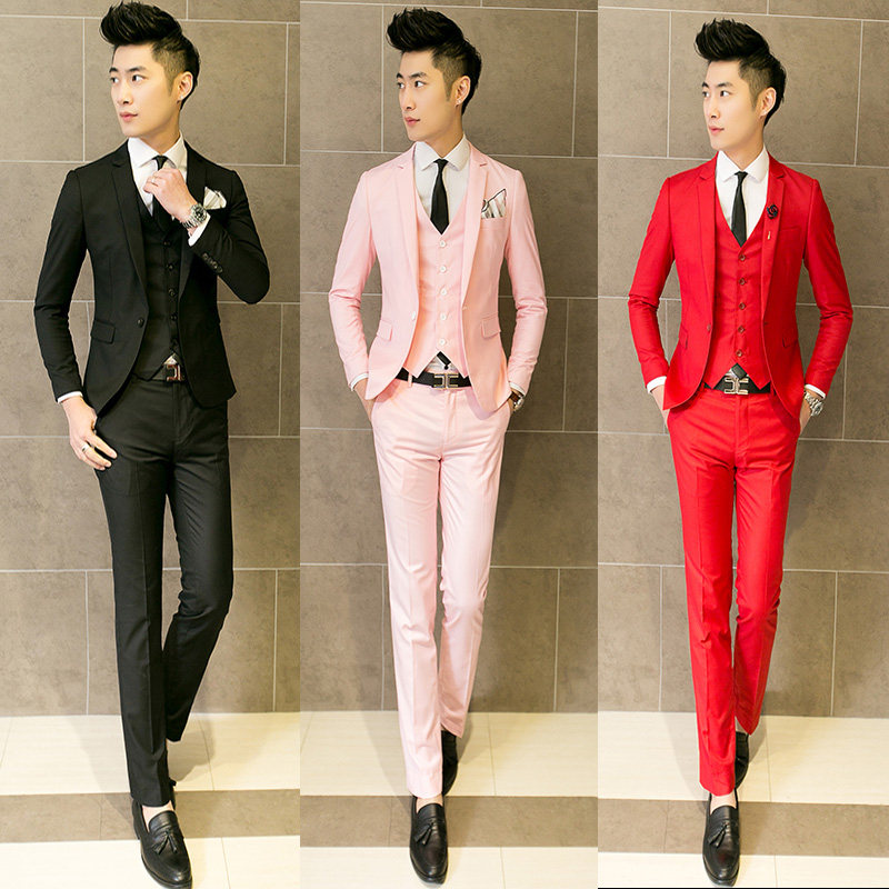 Costume homme en polyester pour printemps - Ref 1556090 Image 1