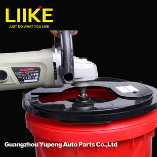 Liike快速洗盘桶抛光盘清洁海绵清洗机专承诺打蜡封釉34x35x39