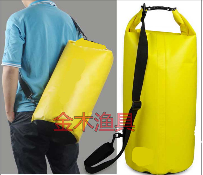 加厚渔具垂钓袋 3层压胶折叠钓鱼袋活鱼水箱养鱼桶装鱼袋鱼篓水桶
