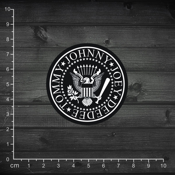 发10张乐队贴纸 the Ramones 笔记本贴纸 箱贴 音箱贴纸 吉他贴纸