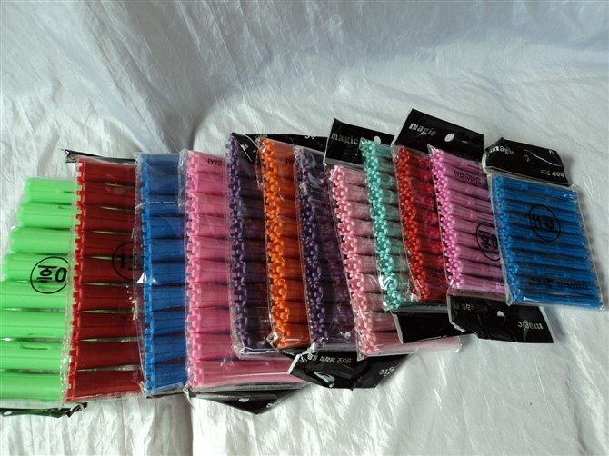 专业美发烫发工具加厚烫发定型杠子 卷发杠子 进口韩国杠0-11号