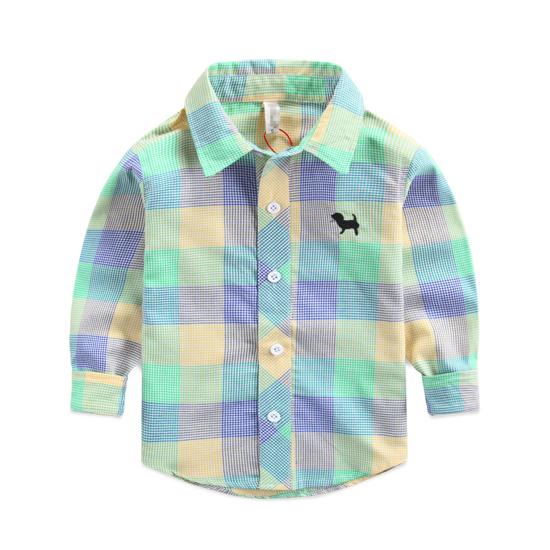 Chemise garcon à manche longue - Ref 2075662 Image 1