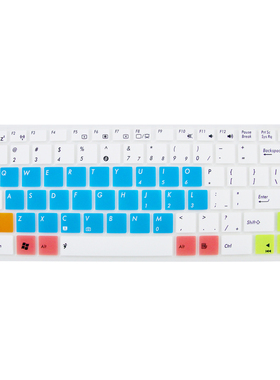 升派 华硕笔记本电脑键盘保护膜 K40 X8 P80 P81 A411 X43B