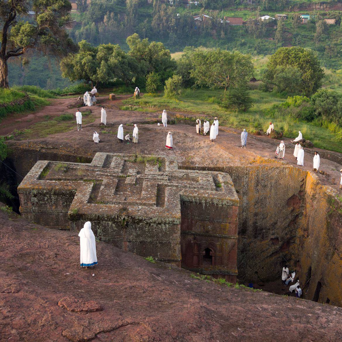埃塞俄比亚 拉利贝拉岩石教堂3天2夜震撼之旅东正教圣城