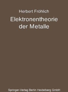 【预订】Elektronentheorie Der Metalle