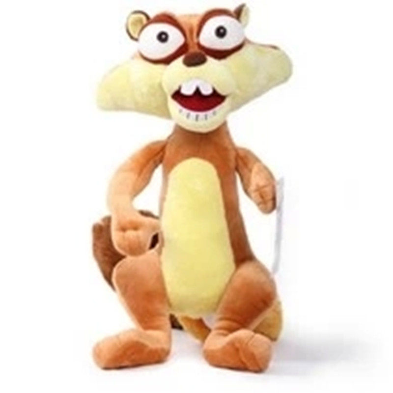 熊出没毛绒玩具聪明可爱蹦蹦大熊二光头强毛绒玩具小松鼠毛绒玩具