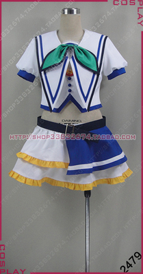 2479 cosplay服装 lovelive Sunshine aqours 青空 津岛善子 新品