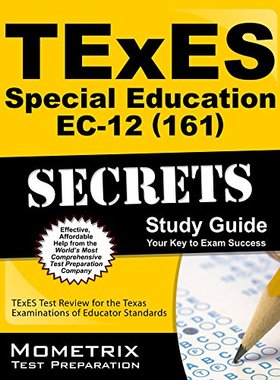 【预售】TExES (161) Special Education EC-12 Exam Secre...