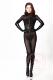 雷人多头拉链设计连体衣 全身连体透视装 丝袜美姬 性感网纱