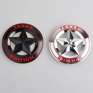 jeep吉普二战五角星车标牧马人自由客金属个性侧标尾标车身装饰贴