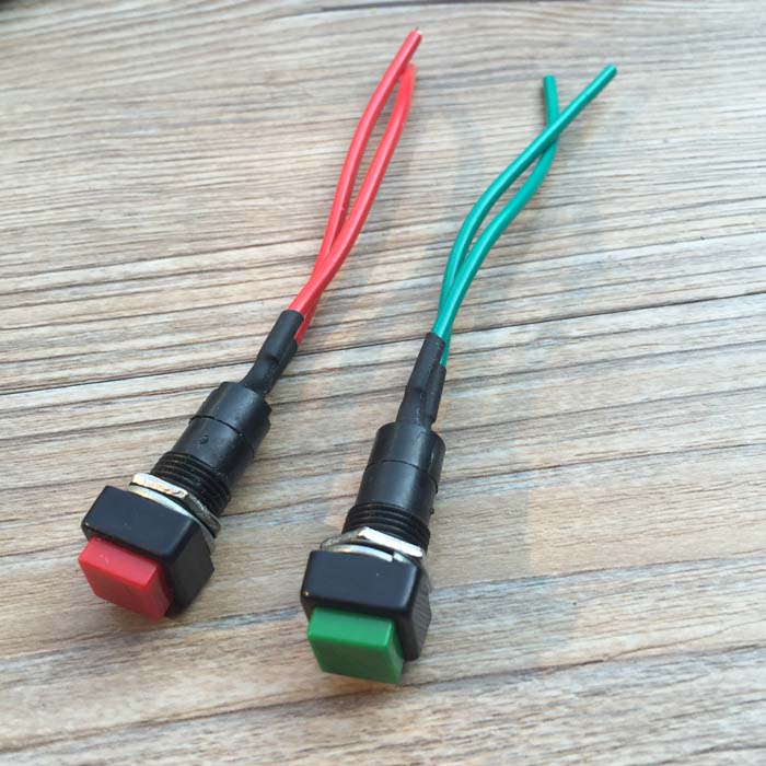 汽车货车摩托车电动车小开关改装按钮开关翘板开关喇叭开关12V24V