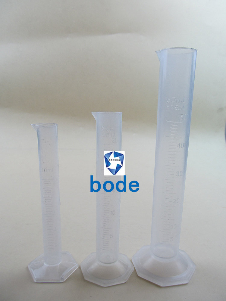 实验室用精品塑料制品PP材质塑料量筒25ml