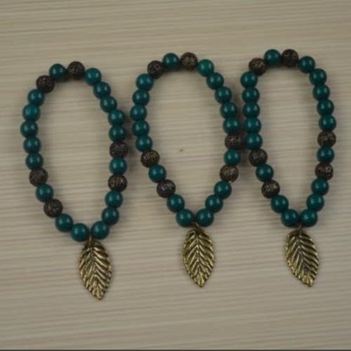 推荐：复古串珠手链价树叶镂空