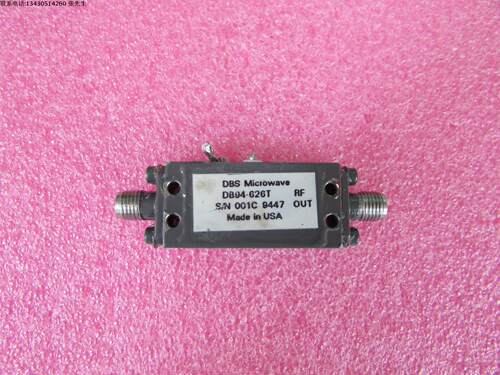 DBS进口 DB94-626T 250Mhz-4.2GHz 35dB SMA 射频微波低噪声放大器 质量包好，包能用  可提供详细测试图 工作频率：250Mhz-4.2GHz 增益:35dB 输出功率: 15dBm 工作电压：15V / 180mA 接头： SMA母 增益测试图片，测