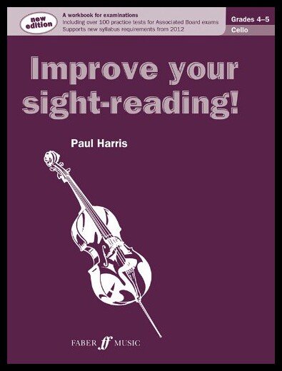 【预售】Improve Your Sight-Reading! Cello, Grade 4-5: A W
