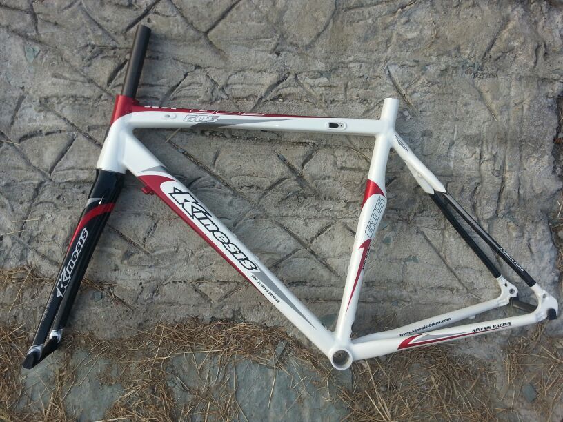 Kinesis KR605 卜威铝合金公路车架 超轻跑车车架含碳纤维前叉