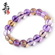 Tokai family Amethyst citrine bracelet Ametrine Crystal fashion jewelry rings bracelets women men