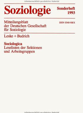 【预售】Sociologica: Leseliste Der Sektionen Und Arbei...