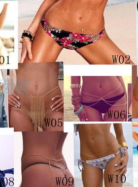 流行腰链waist chains 多款性感 牲畜家禽从林倩各体书