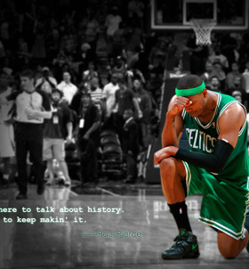 保罗皮尔斯海报定制海报制作 NBA篮球全明星球星装饰挂画 U1051B