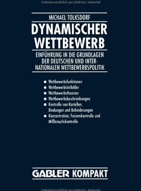 【预售】Dynamischer Wettbewerb: Einfuhrung in Die Grun...