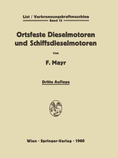 【预订】Ortsfeste Dieselmotoren Und Schiffsd...