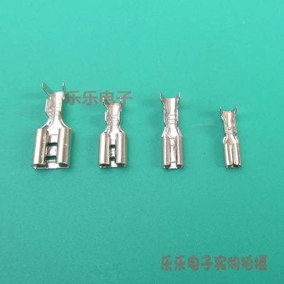 2.22.83.8插簧母头插拔式端子