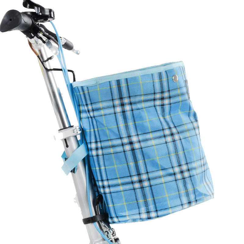 菜篮载物帆布防水结实前框车筐