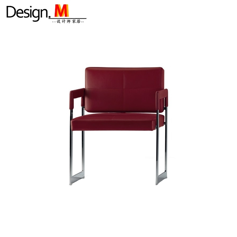 Design.M创意设计师家具 leather chair/休闲椅 会客接待洽谈椅