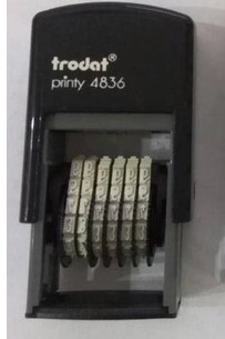 自动翻转 trodat 多色 4836 无需印泥 卓达六位数字印章 回墨印章