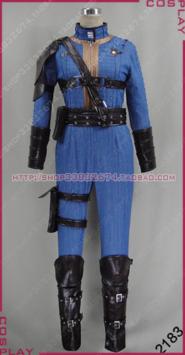 2183 cosplay服装 辐射4\Fallout 4 Sole Survivor Nora 新品