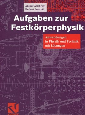 【预订】Aufgaben Zur Festkorperphysik: Anwen...