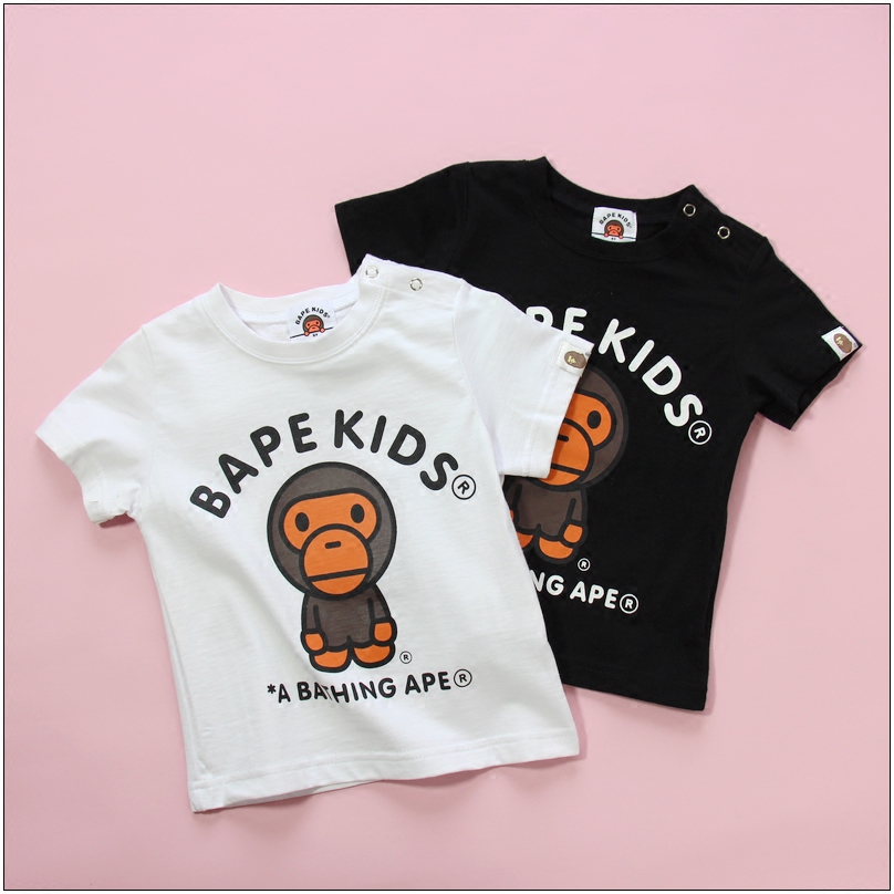 夏季半袖潮牌小猴儿童纯棉背心