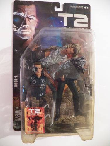 热血玩具模型手办 麦克法兰 电影发狂 终结者 t1000 警察 人偶