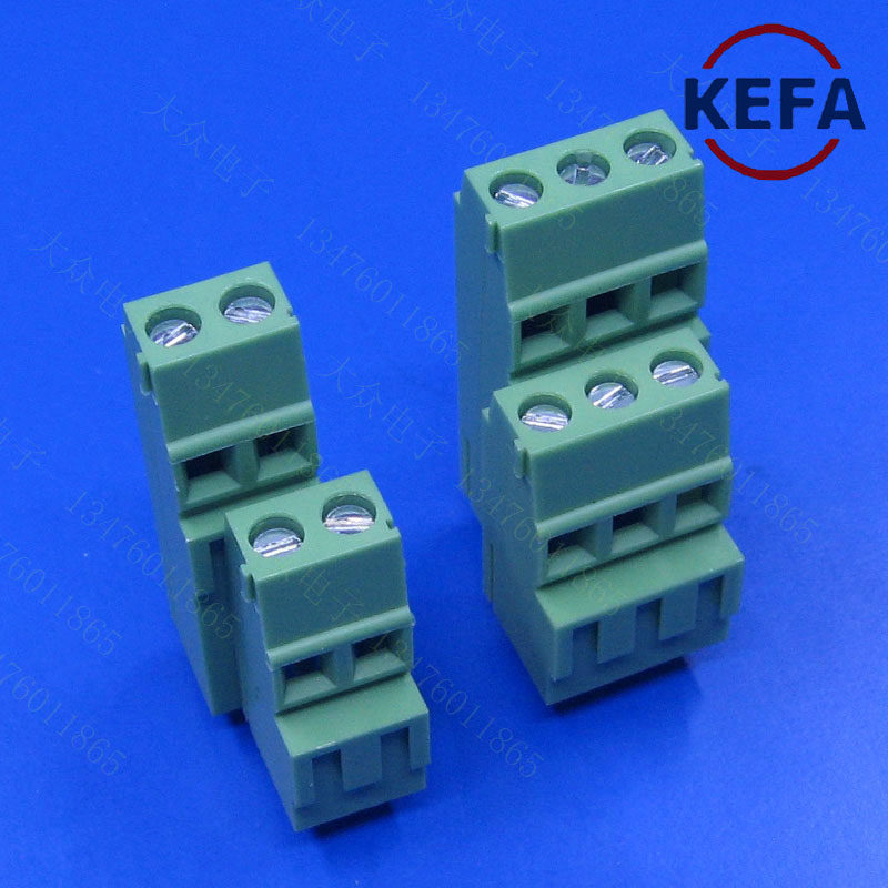 科发KEFA KF128AA-2P3P 螺钉式两双层上下高低位PCB接线端子5.0m