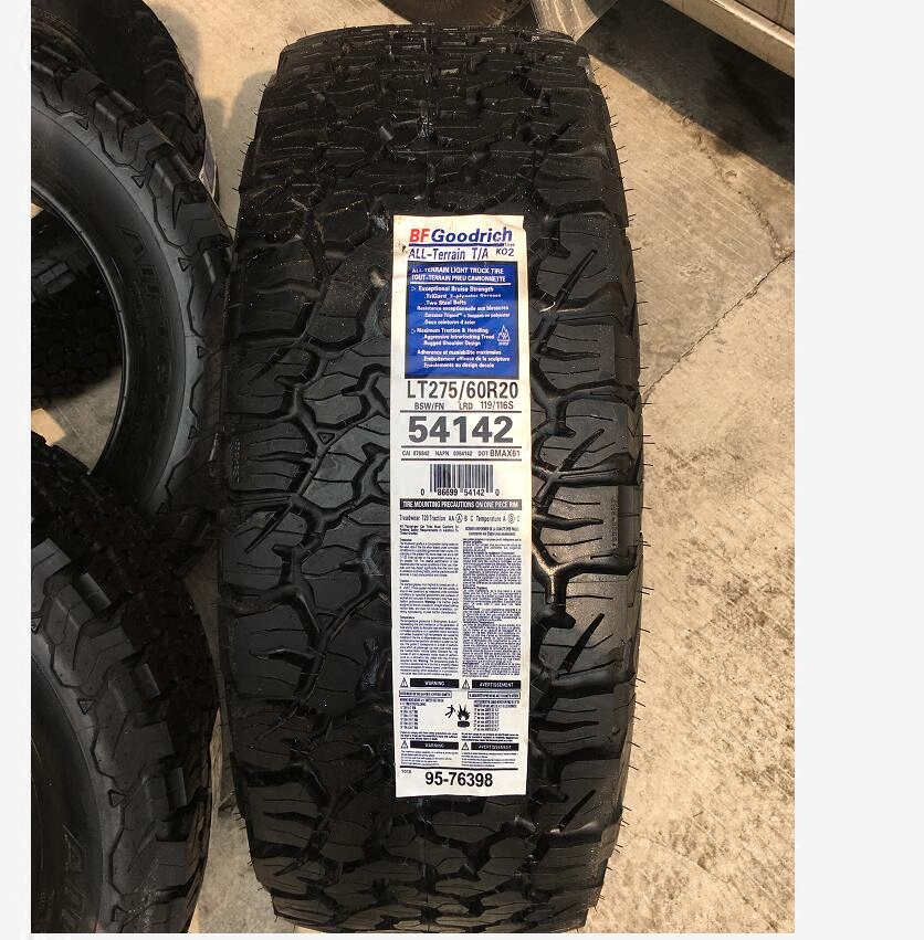 全新正品 百路驰AT越野轮胎275/60R20 T/A KO2花纹 美国进口
