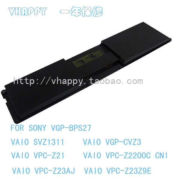 适用索尼SONY VPCZ235FC VPCZ237FC VPCZ239GC VGP-BPS27电池